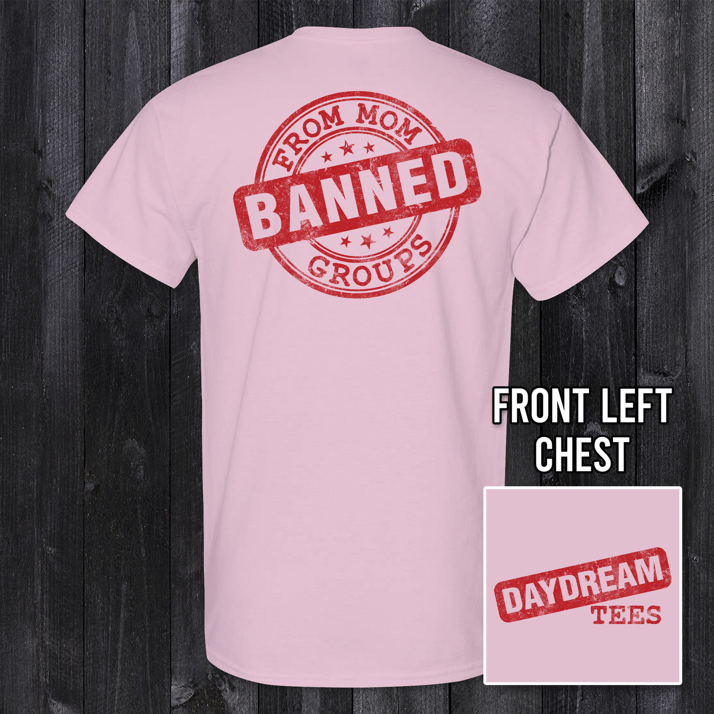 Daydream Tees Banned From Mom Groups