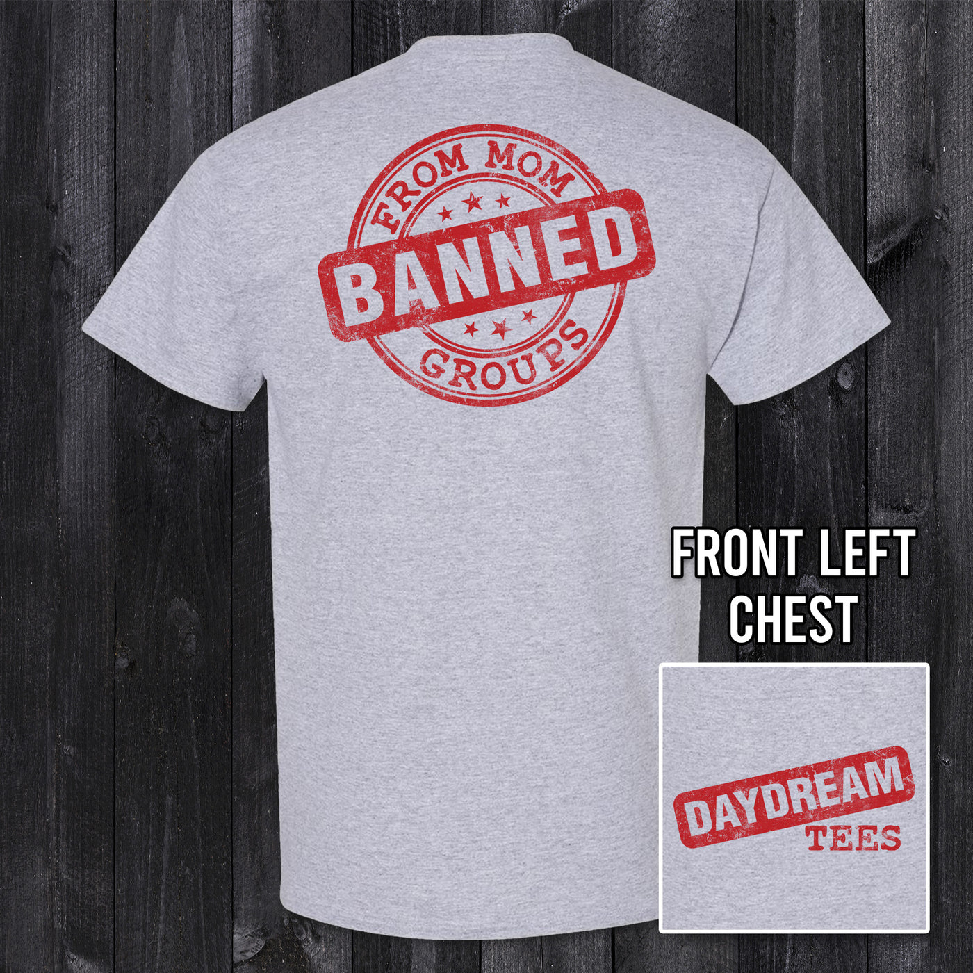 Daydream Tees Banned From Mom Groups