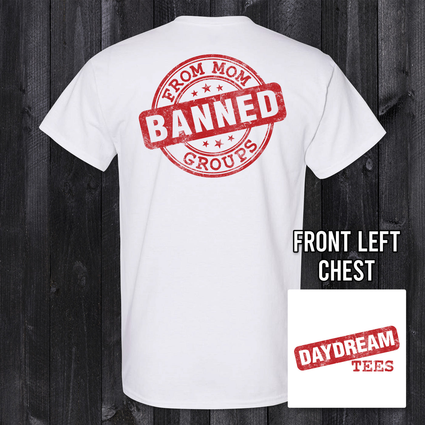 Daydream Tees Banned From Mom Groups