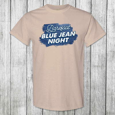 Daydream Tees Barefoot Blue Jean Night