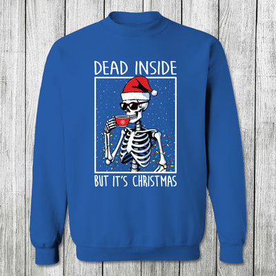 Daydream Tees Dead Inside But It's Christmas