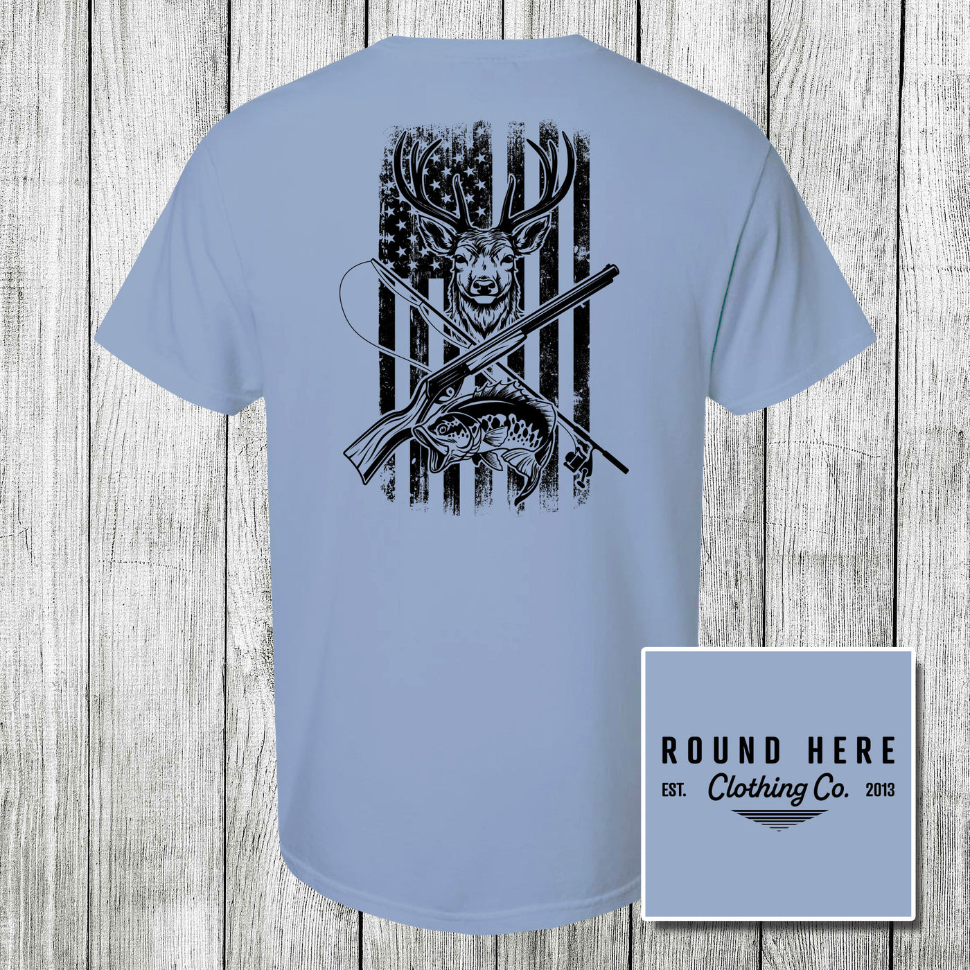 'Round Here Clothing Huntin and Fishin