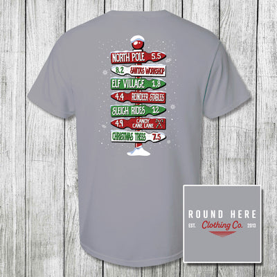 'Round Here Clothing North Pole Directions