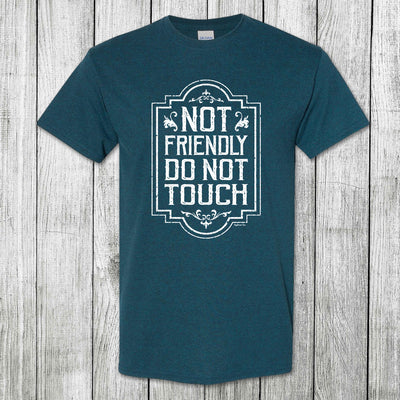 Daydream Tees Not Friendly Do Not Touch