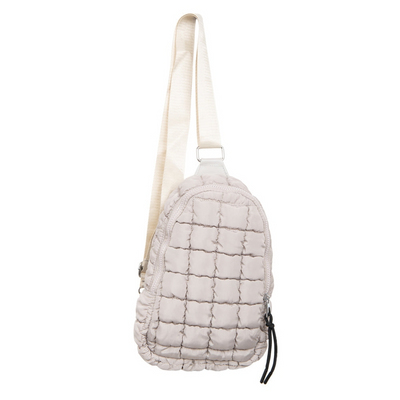 Crossbody Quilted Sling Bag