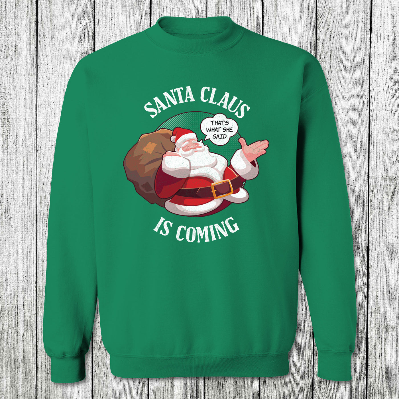 Daydream Tees Santa Claus is Coming