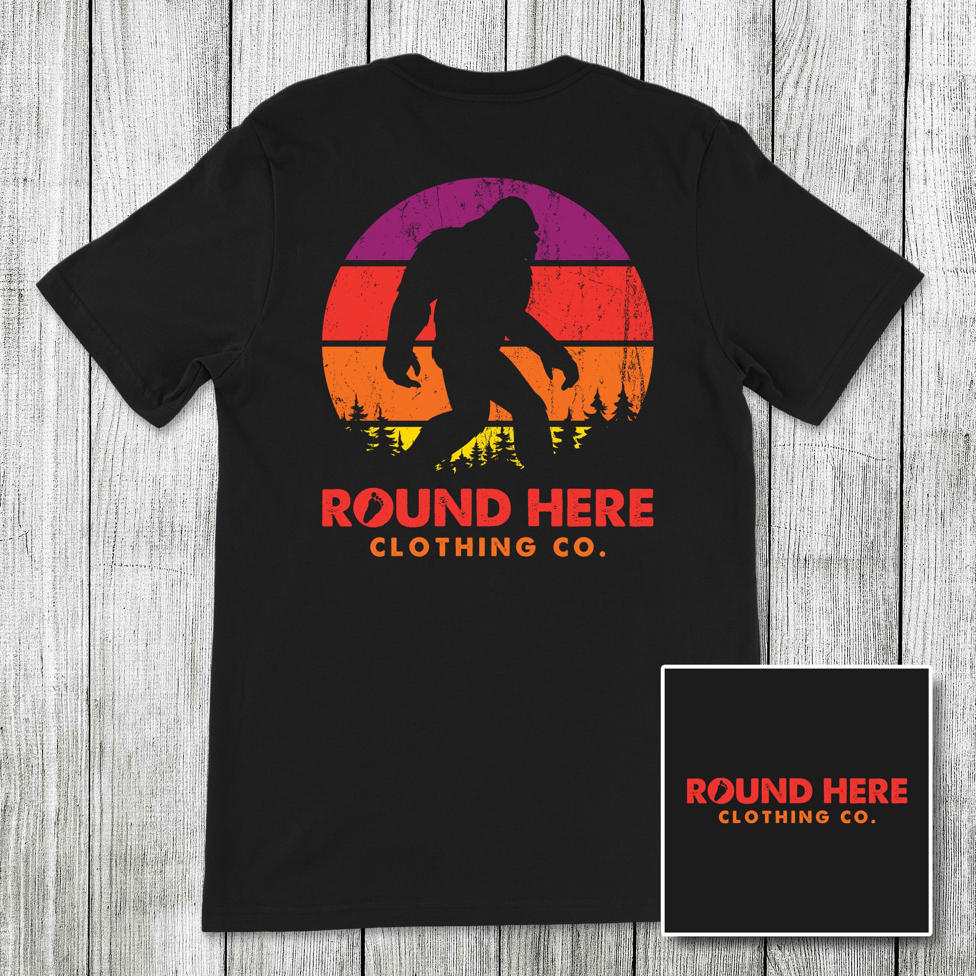 'Round Here Clothing Sasquatch – Girls Round Here