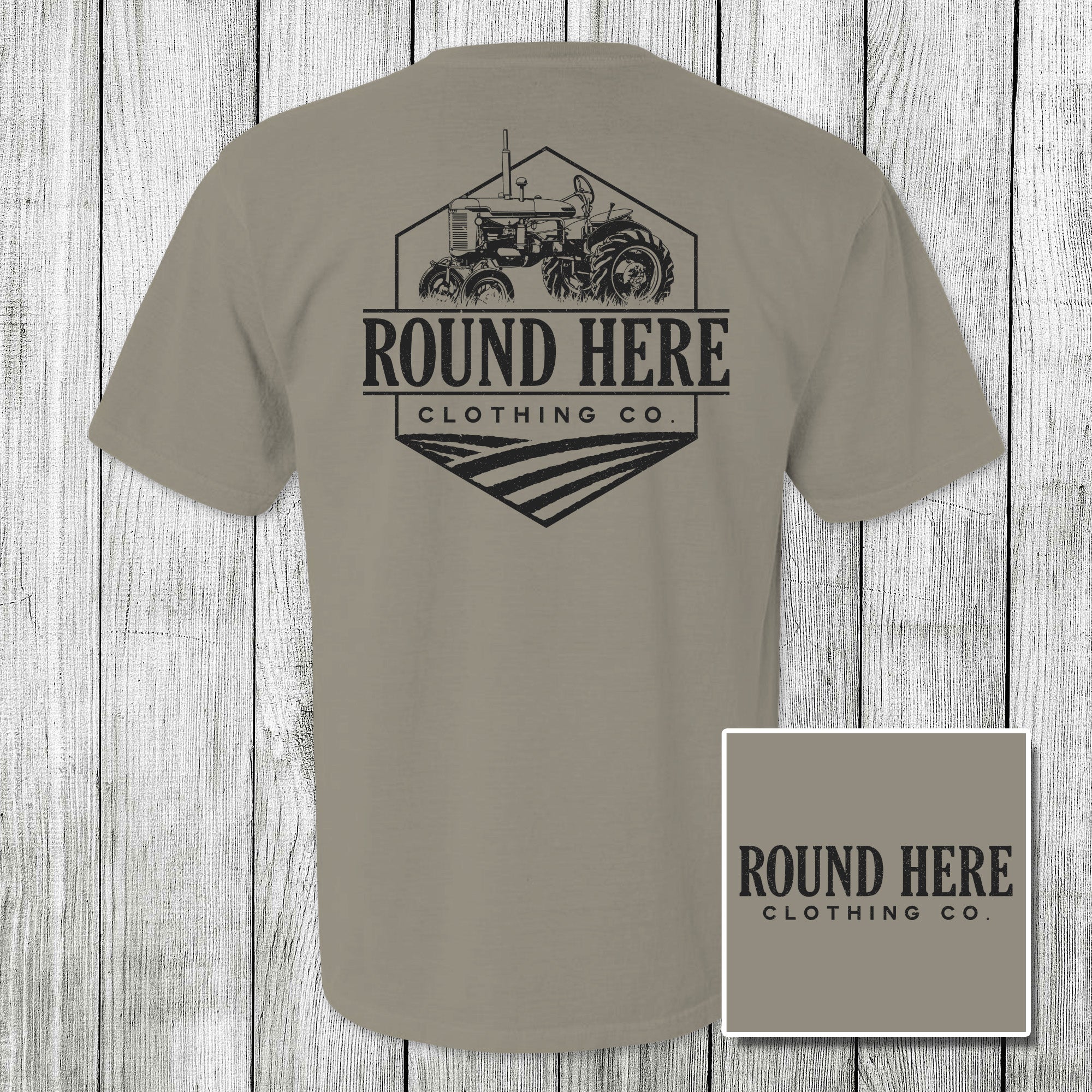 'Round Here Clothing Tractor – Girls Round Here