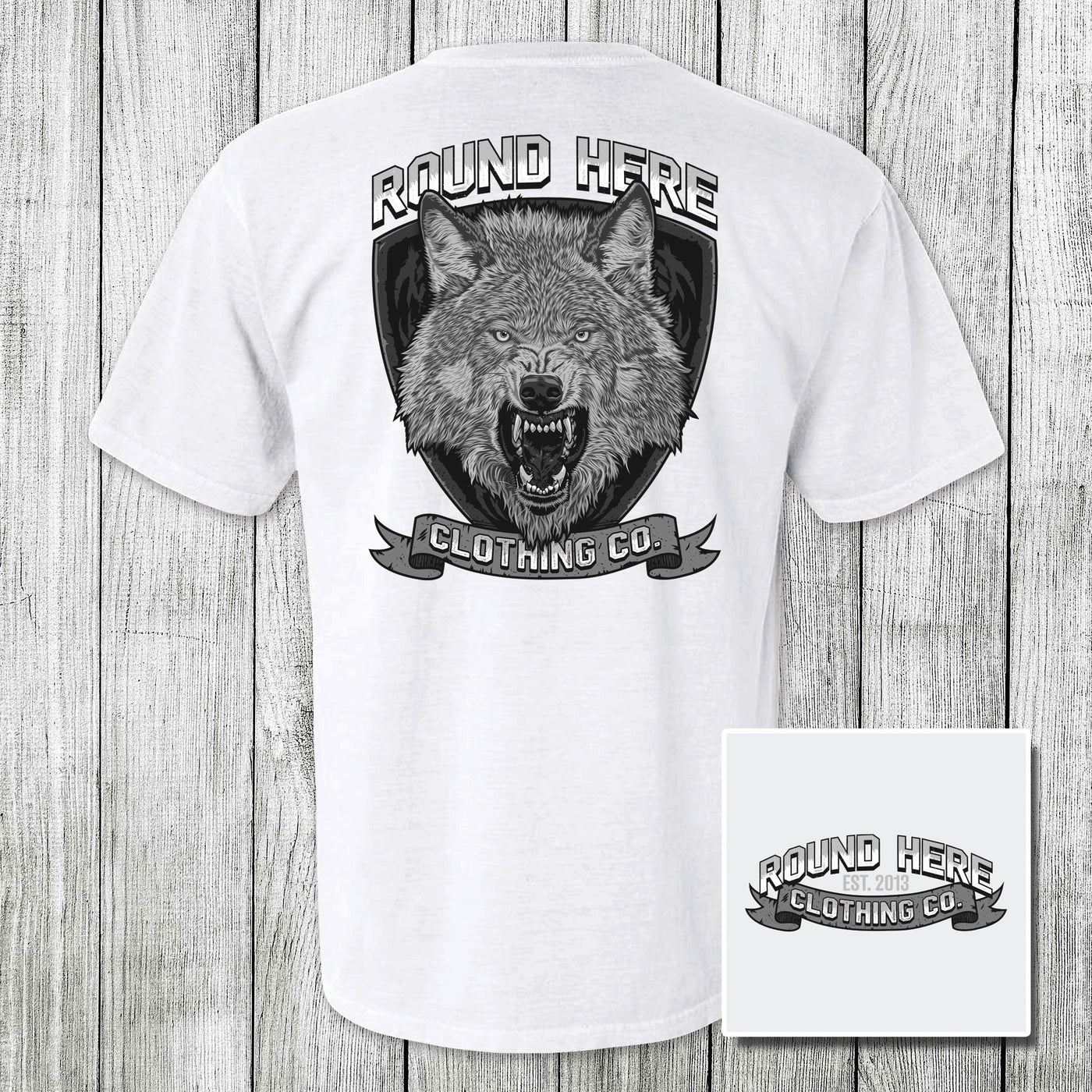 'Round Here Clothing Wolf