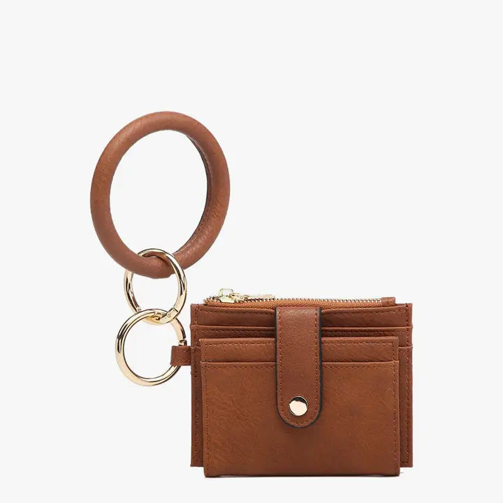 Jen & Co. Sammie Mini Snap Wallet w/ Ring