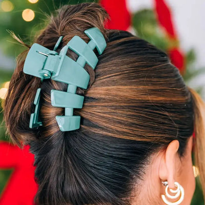 Classic Hair Clip | Large | Mistletoe