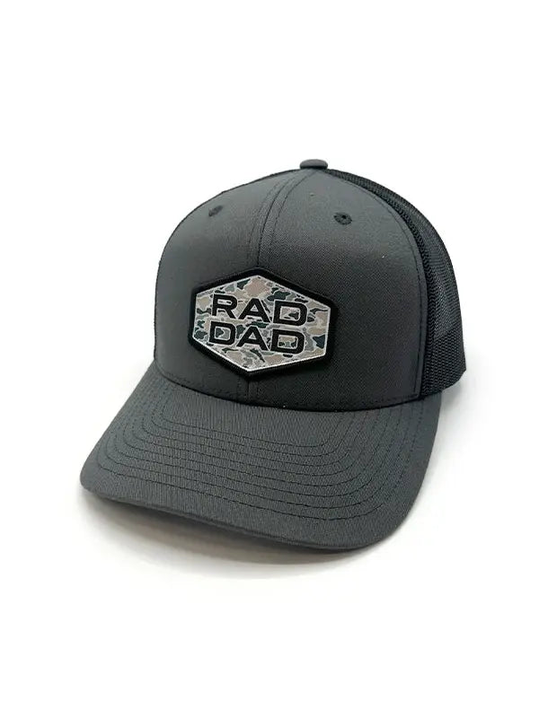 Rad Dad Duck Camo Woven Patch Hat