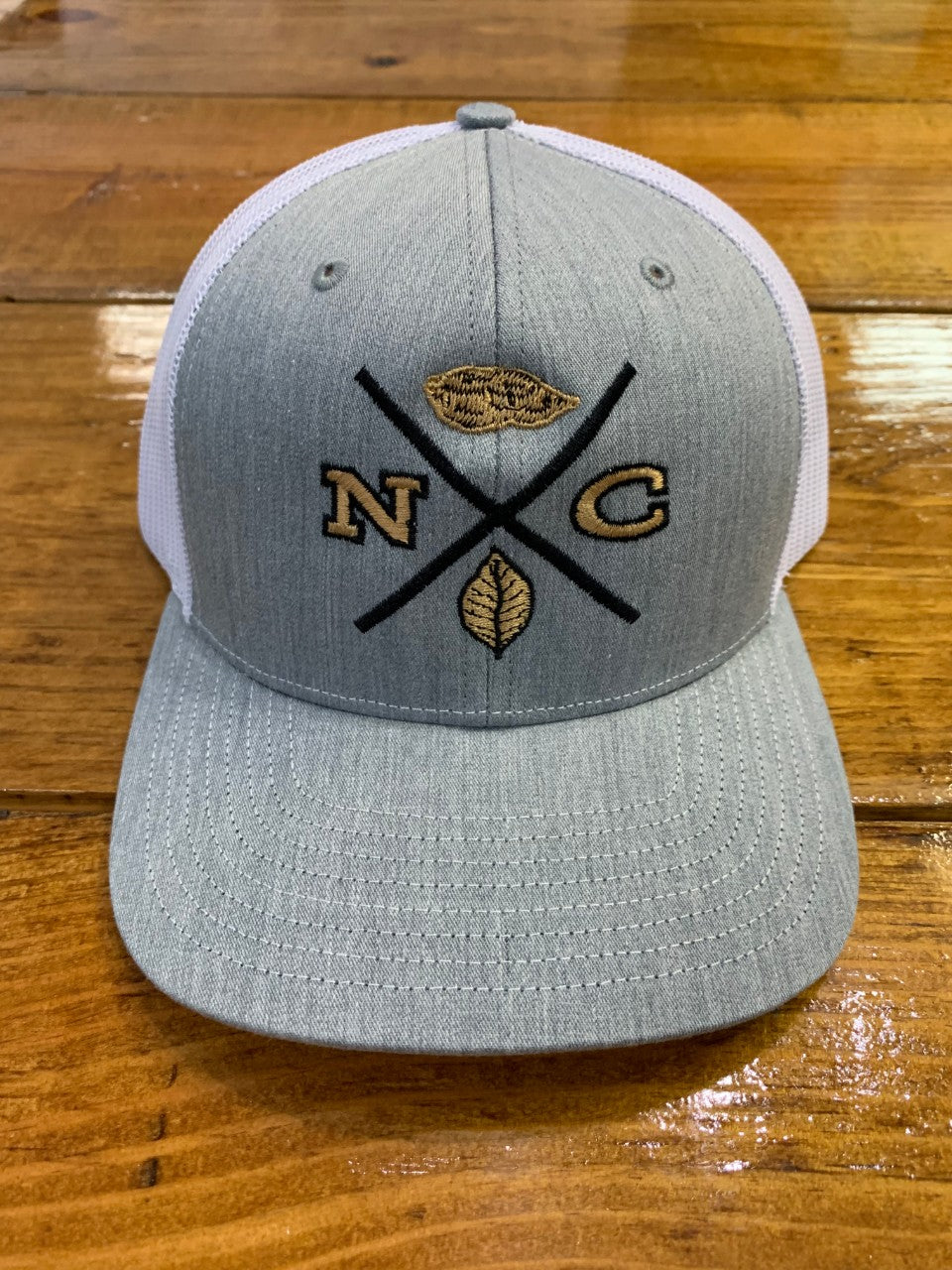 'Round Here Clothing NC X-Mark Grey/White Hat